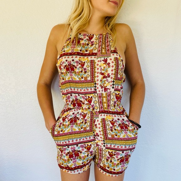 H&M LOVES COACHELLA print romper - Picture 2 of 9